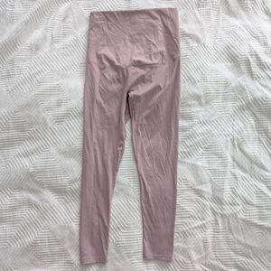 Poshdivah High-Waisted Maternity Workout Leggings Mauve